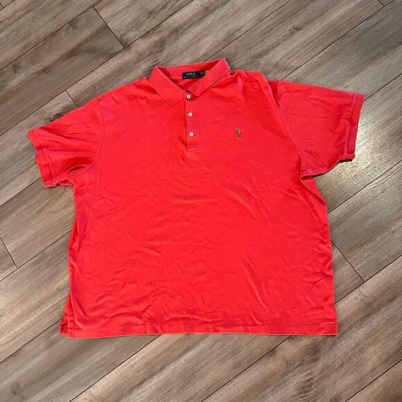 Polo Ralph Lauren Pink/Coral Polo Men 3XB Bin G-0 - Picture 1 of 4